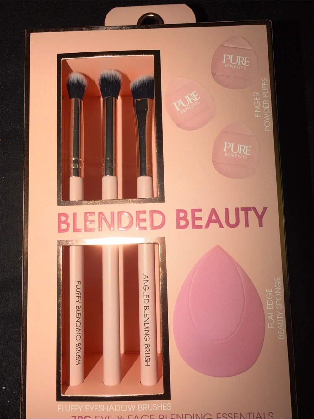 7-Pc Eye &Face Brush Set-Beauty Creations Baked Finish-Body Scrub-Brow Gel&More